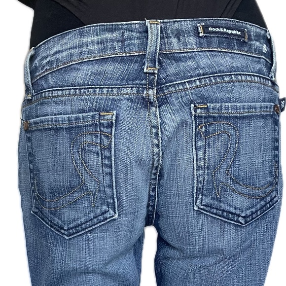 Rock Republic jeans long 27” X 35” - Picture 3 of 17